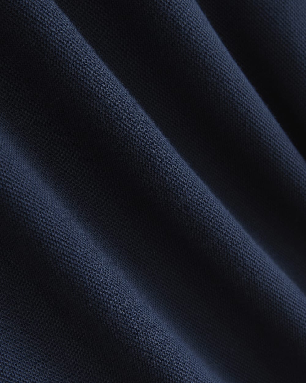 Pique Polo Short-Sleeve Dress | Navy - Image 5