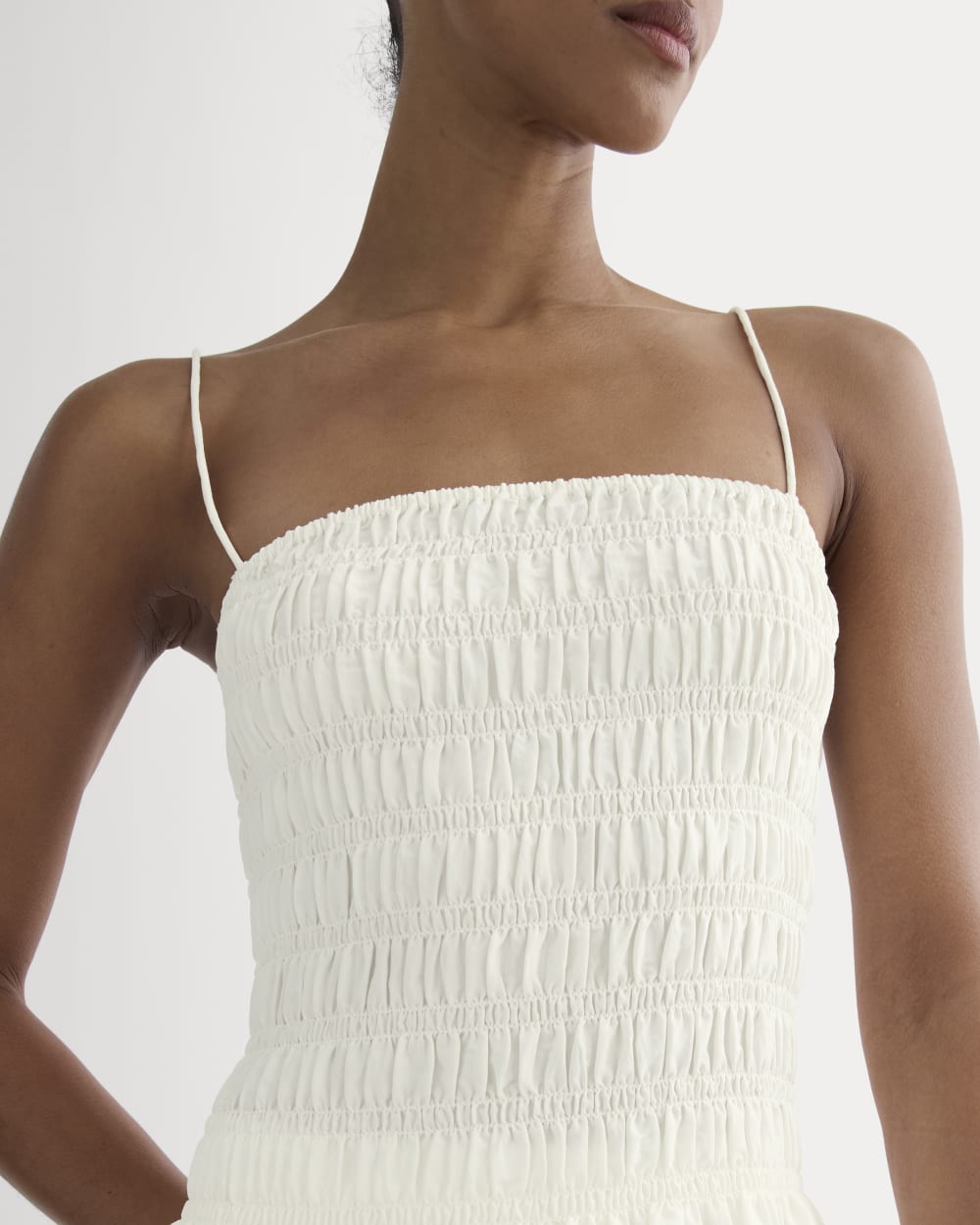The Smocked Tank | Bone - Image 4