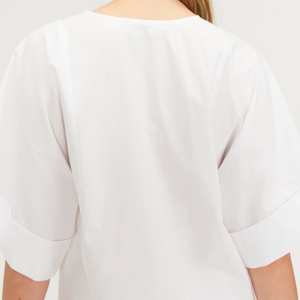 The Poplin Tunic | White - Image 5
