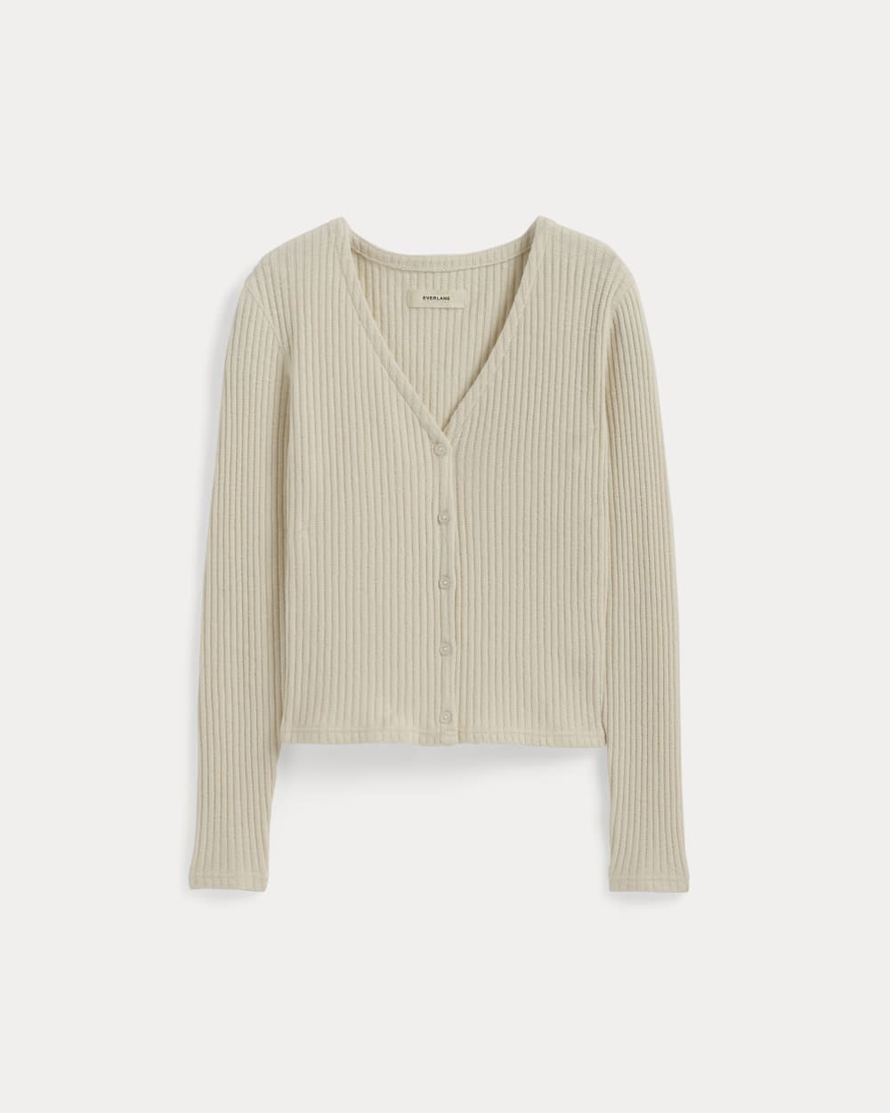 The Cozy Rib Cardigan | Bone - Image 2
