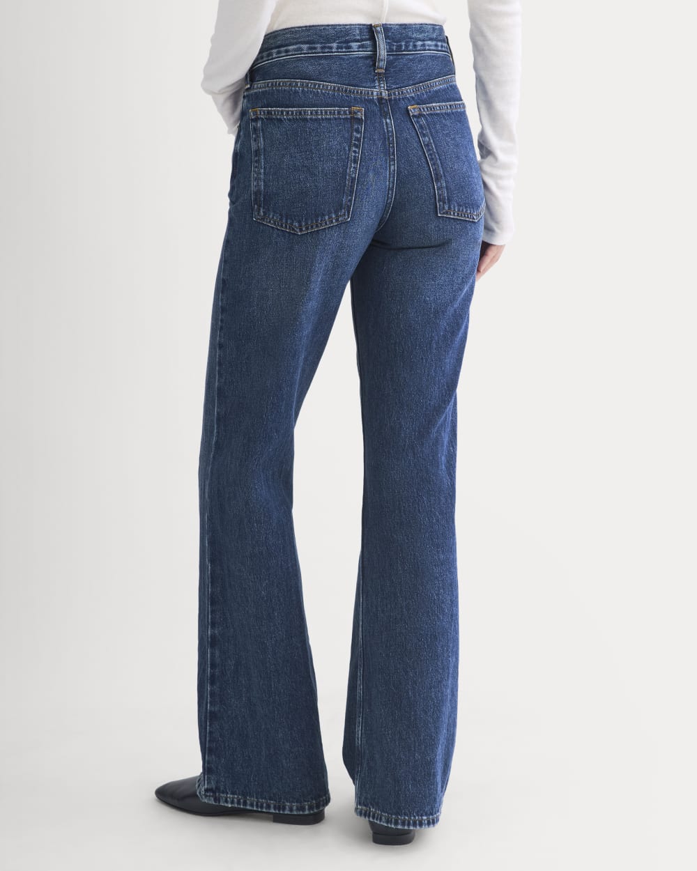 Relaxed Mid-Rise Bootcut Jean | Dark Indigo - Image 6