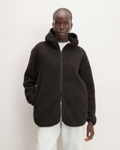 The ReNew Fleece Full-Zip Hoodie | Black