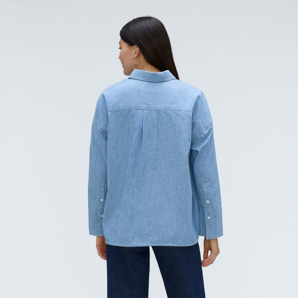 The Boxy Oxford | Mid ReChambray - Image 3