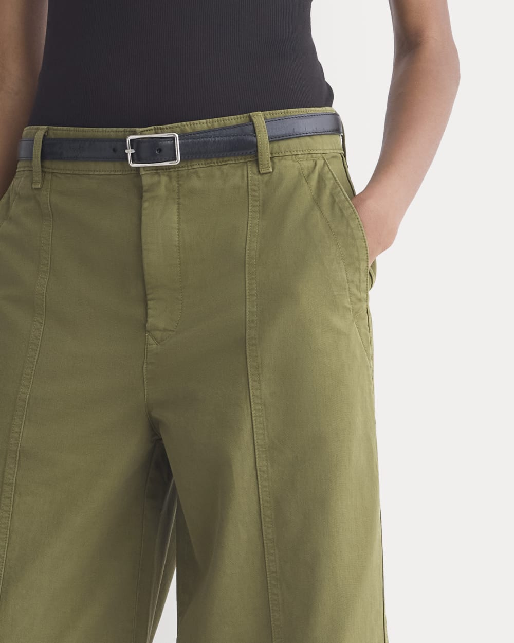 Seamed Wide-Leg Pant | Mayfly - Image 4