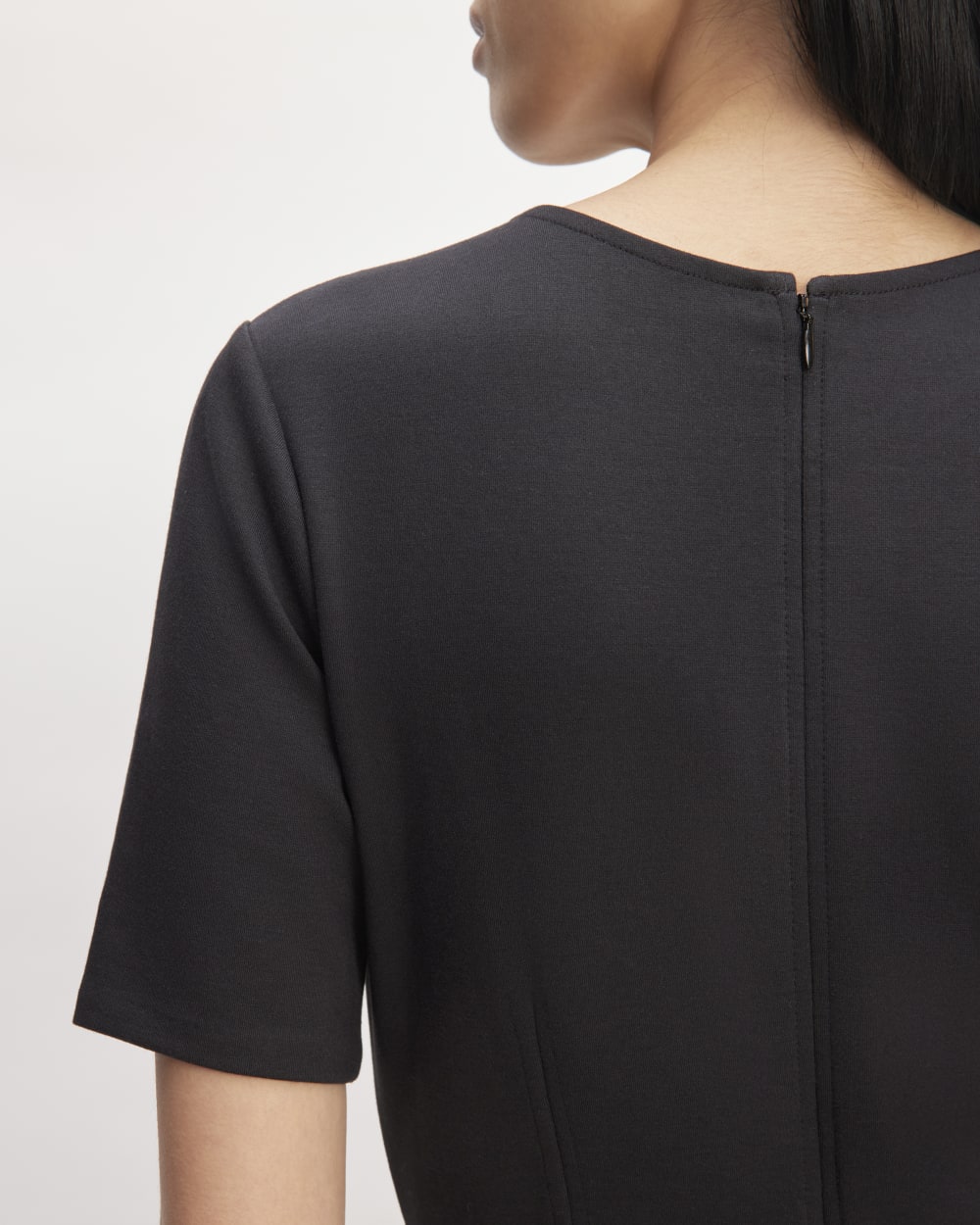 The Dream Short-Sleeve Dress | Black - Image 4