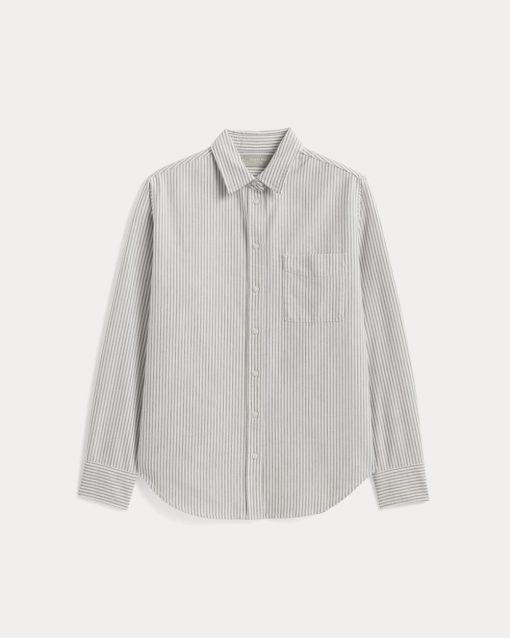 Alternative view of The Must-Have Oxford Shirt | Black / White