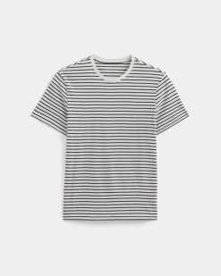 Alternative view of The Essential Organic Crew | Bone / Black