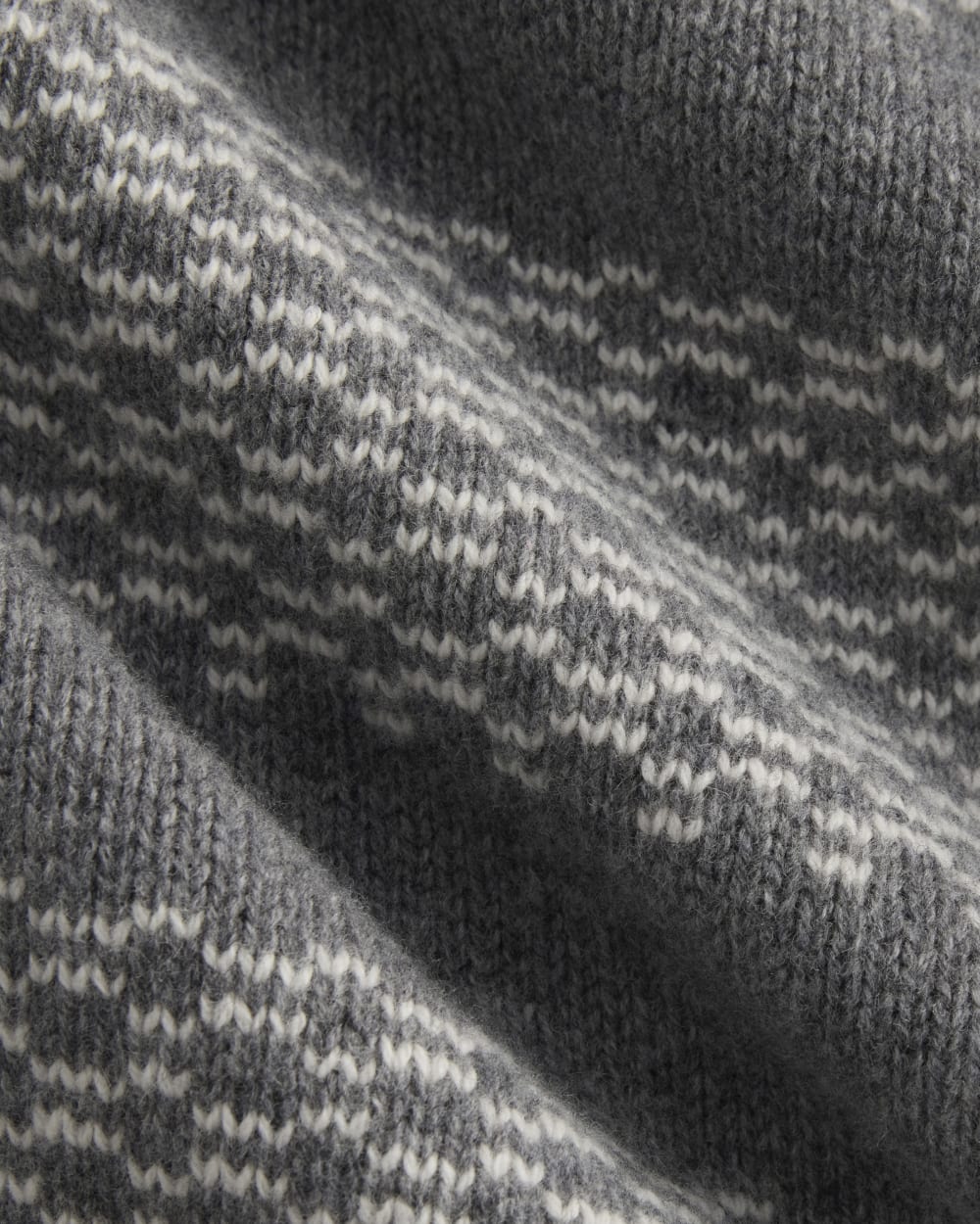 Nordic Cropped Boxy Crew in Luxe Merino | Heathered Mid Grey - Image 6