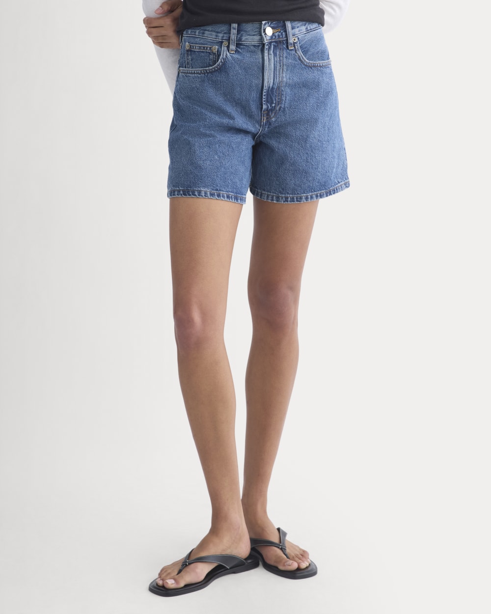Way-High® A-Line Denim Short | Ocean - Image 5
