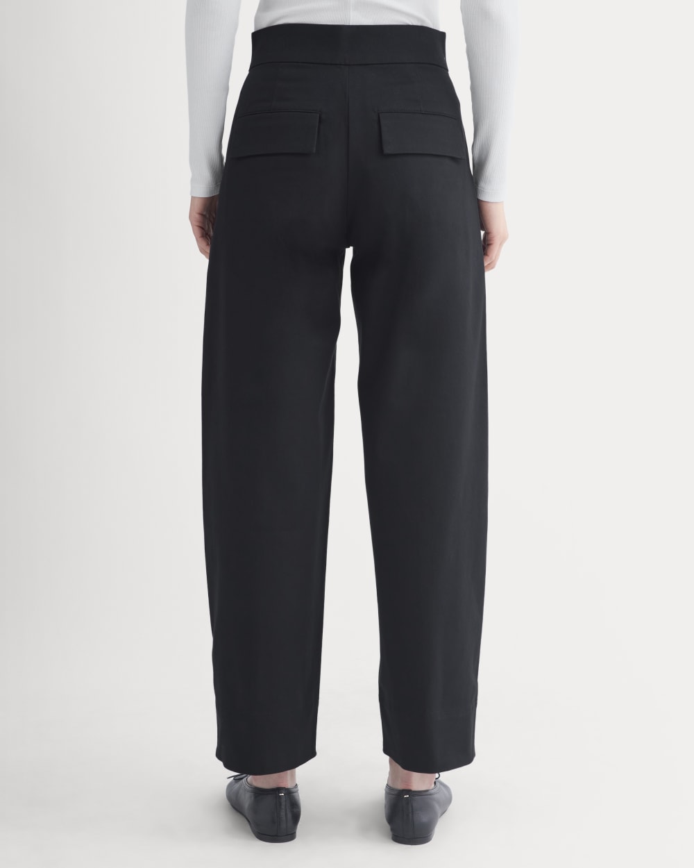 Seamed Balloon Pant | Black - Image 6