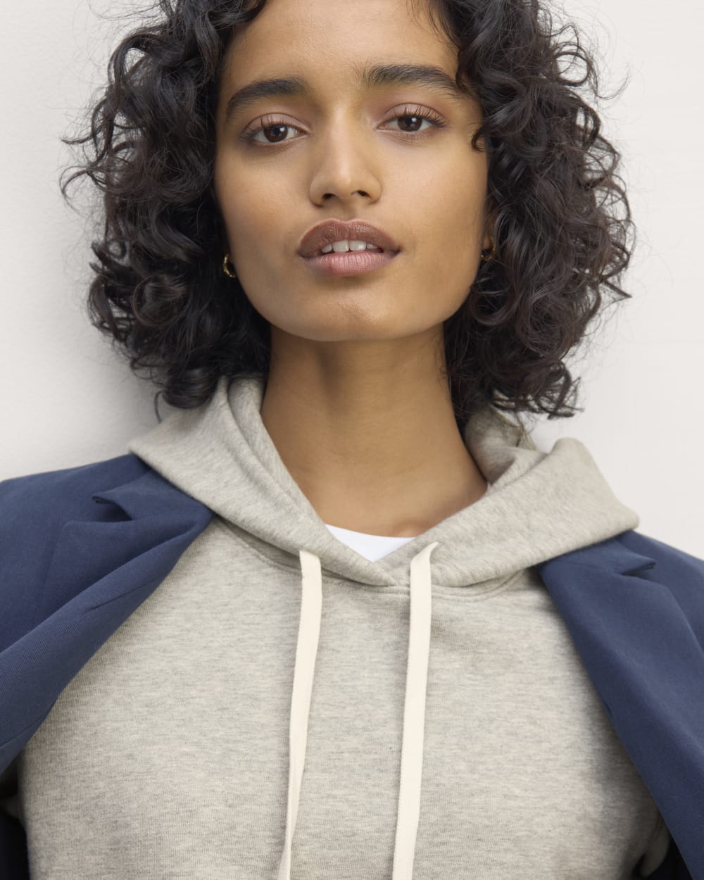 The Off-Duty Terry Hoodie | Heathered Grey - Image 4