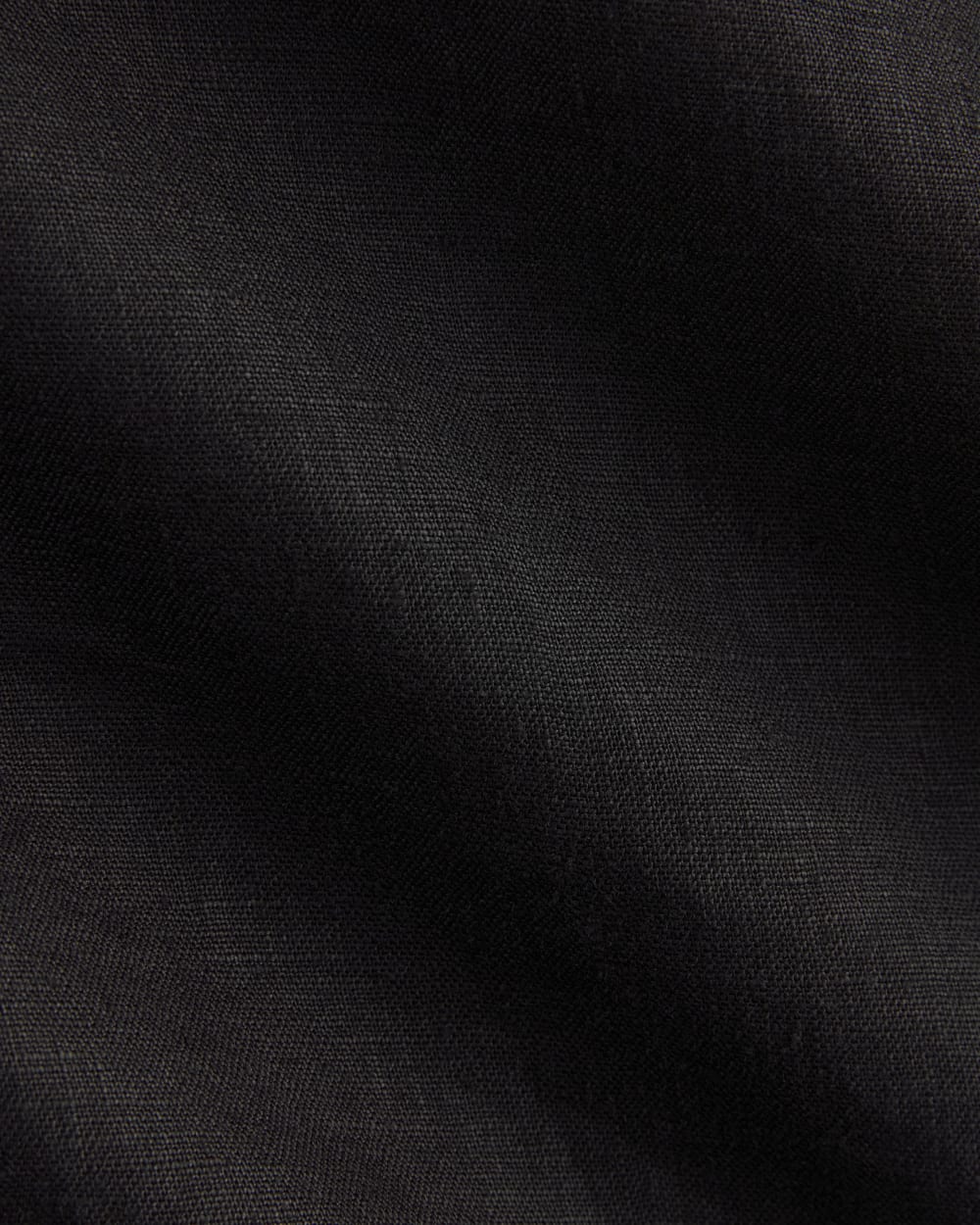 The Muscle Top in Linen | Black - Image 6