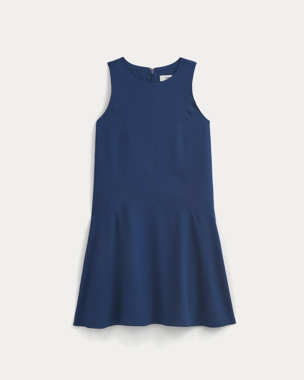 Drop Waist Mini Dress | Estate Blue - Image 2