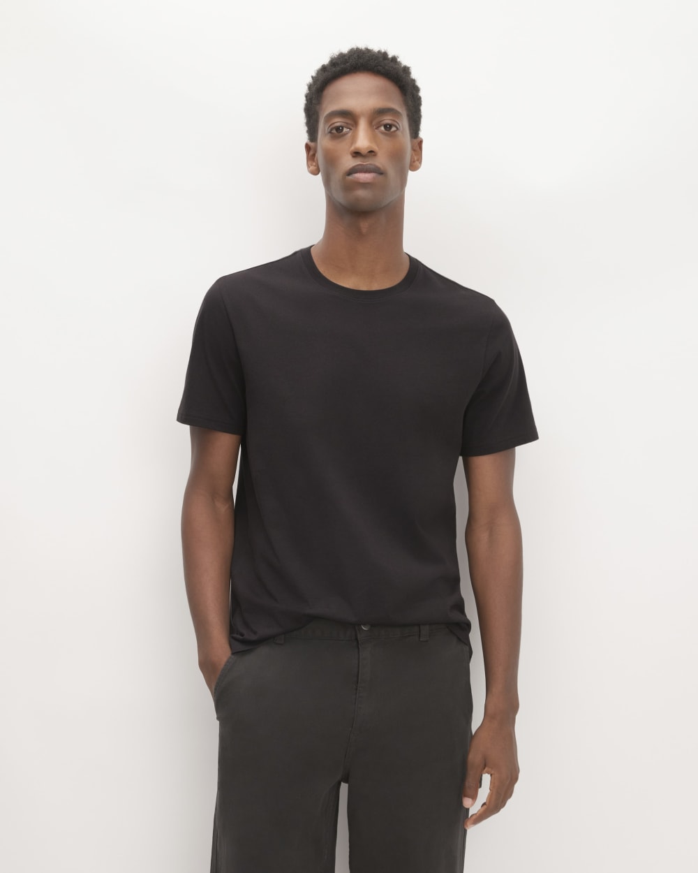 The Essential Organic Crew | Vintage Black