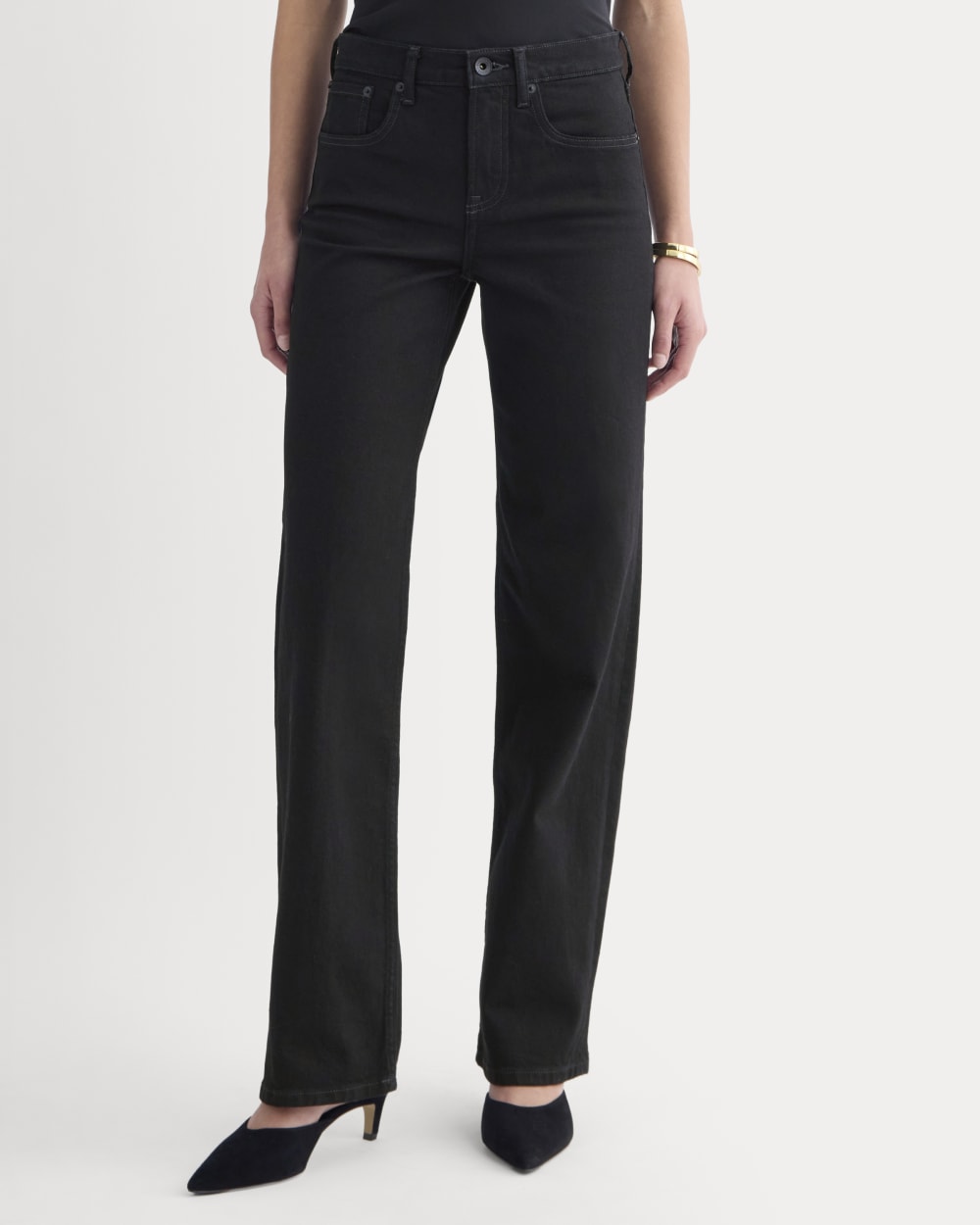 The Column Jean | Black | 33 Inseam - Image 3