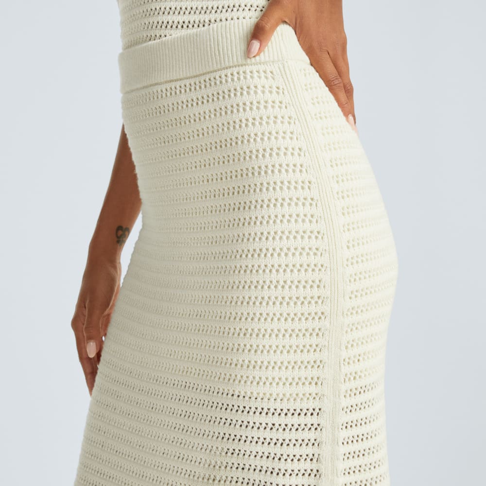 The Crochet Knit Skirt | Canvas - Image 4