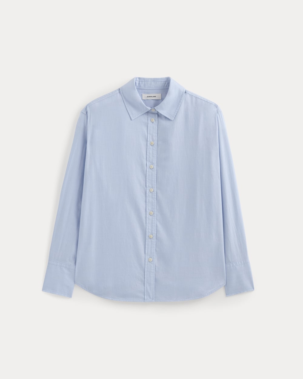 Everyday Shirt in Silky Cotton | Light Blue - Image 2