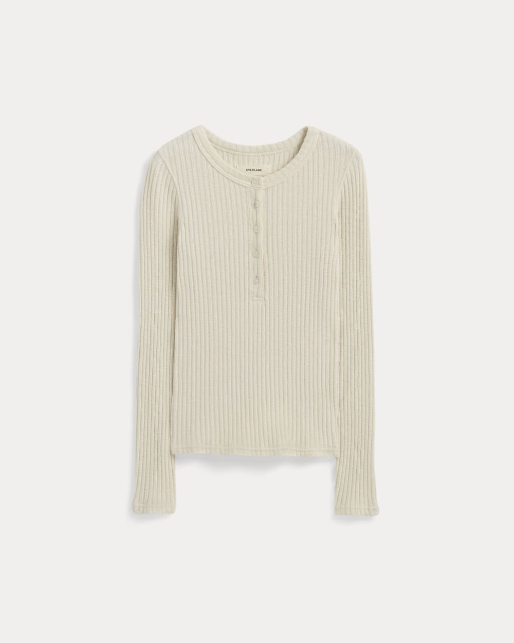 The Cozy Rib Henley | Bone - Image 2