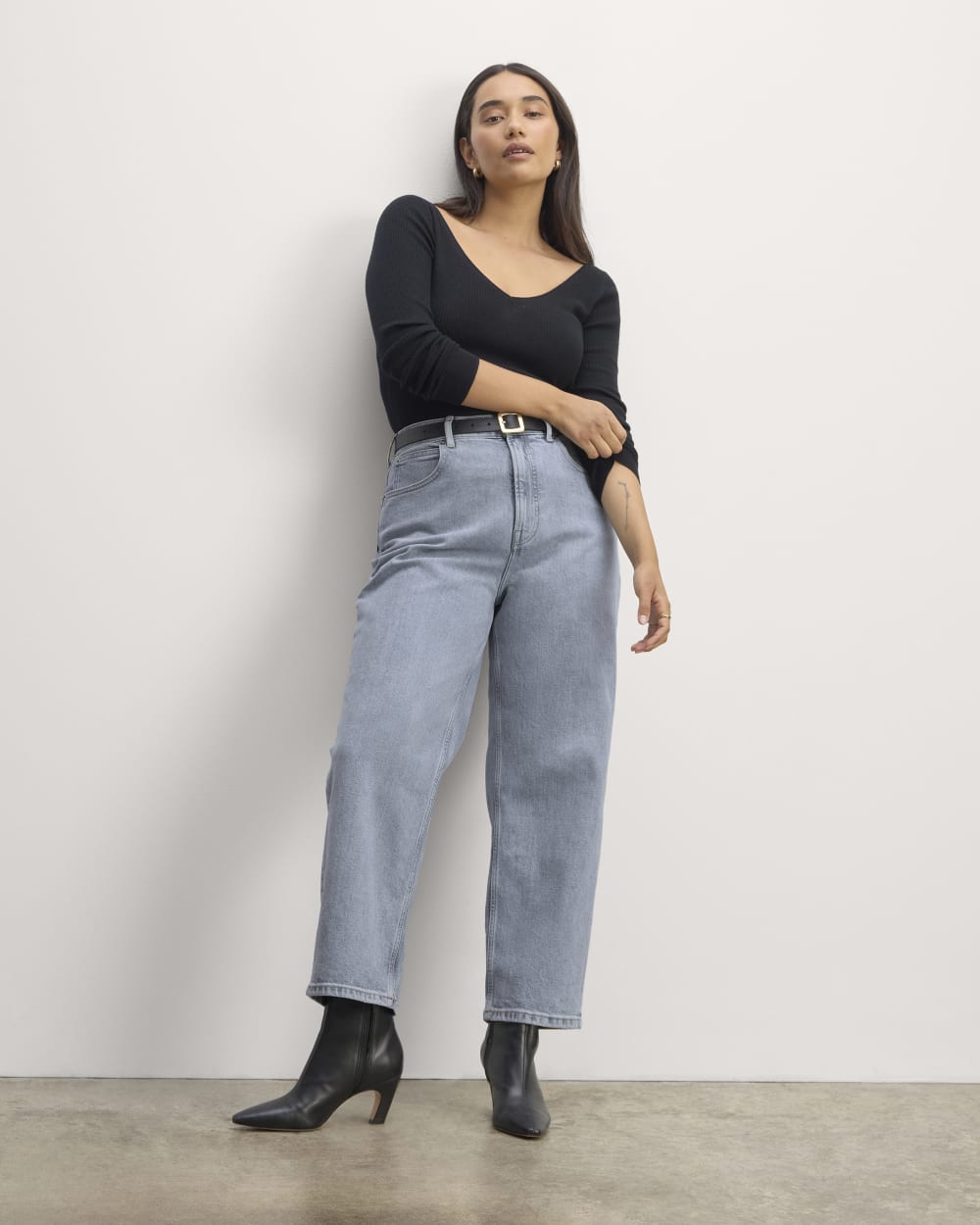 The Way-High® Hourglass Jean | Salt Water | 27 1/2 Inseam