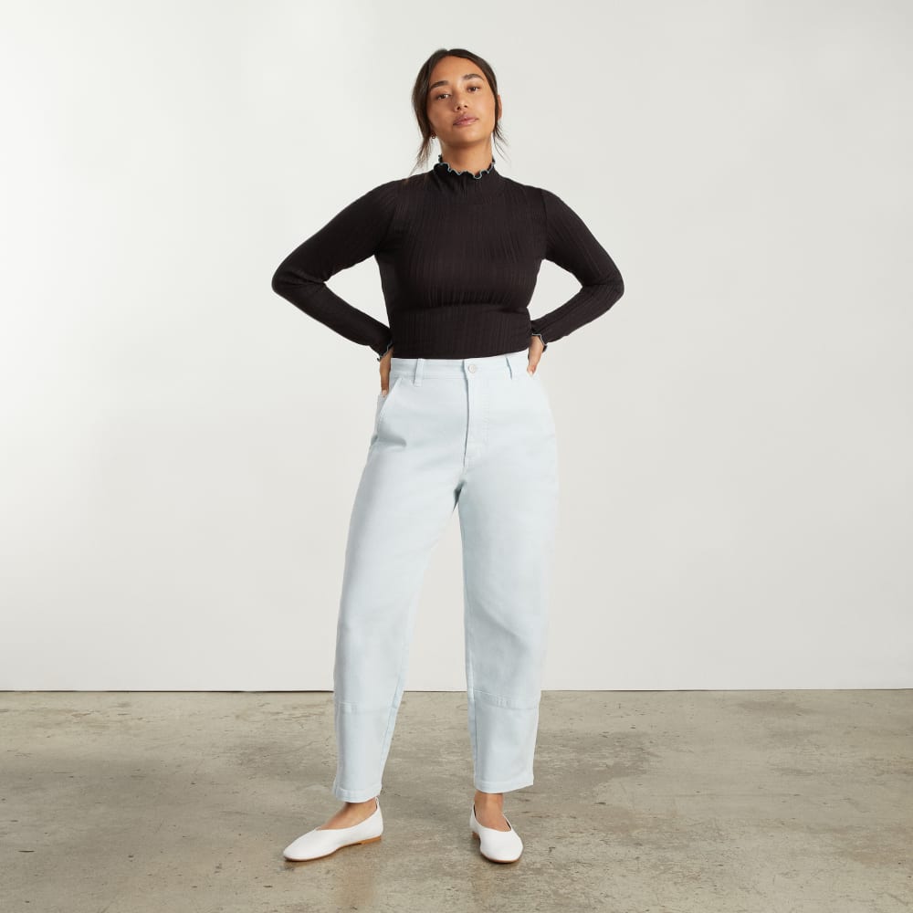 The Utility Barrel Pant | Sky Blue | Tall - Image 5