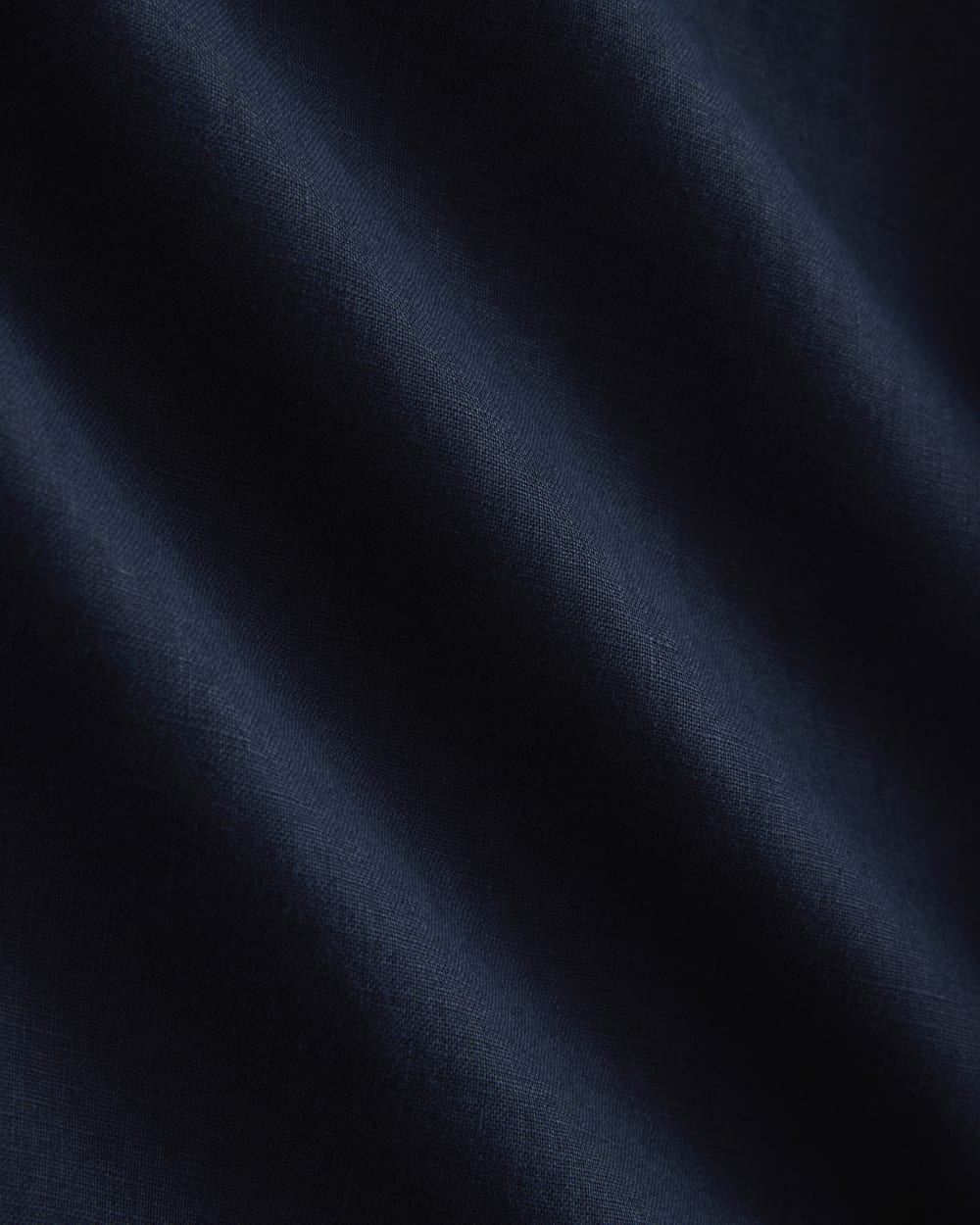 Wide-Leg Drawstring Pant in Linen | Navy - Image 6