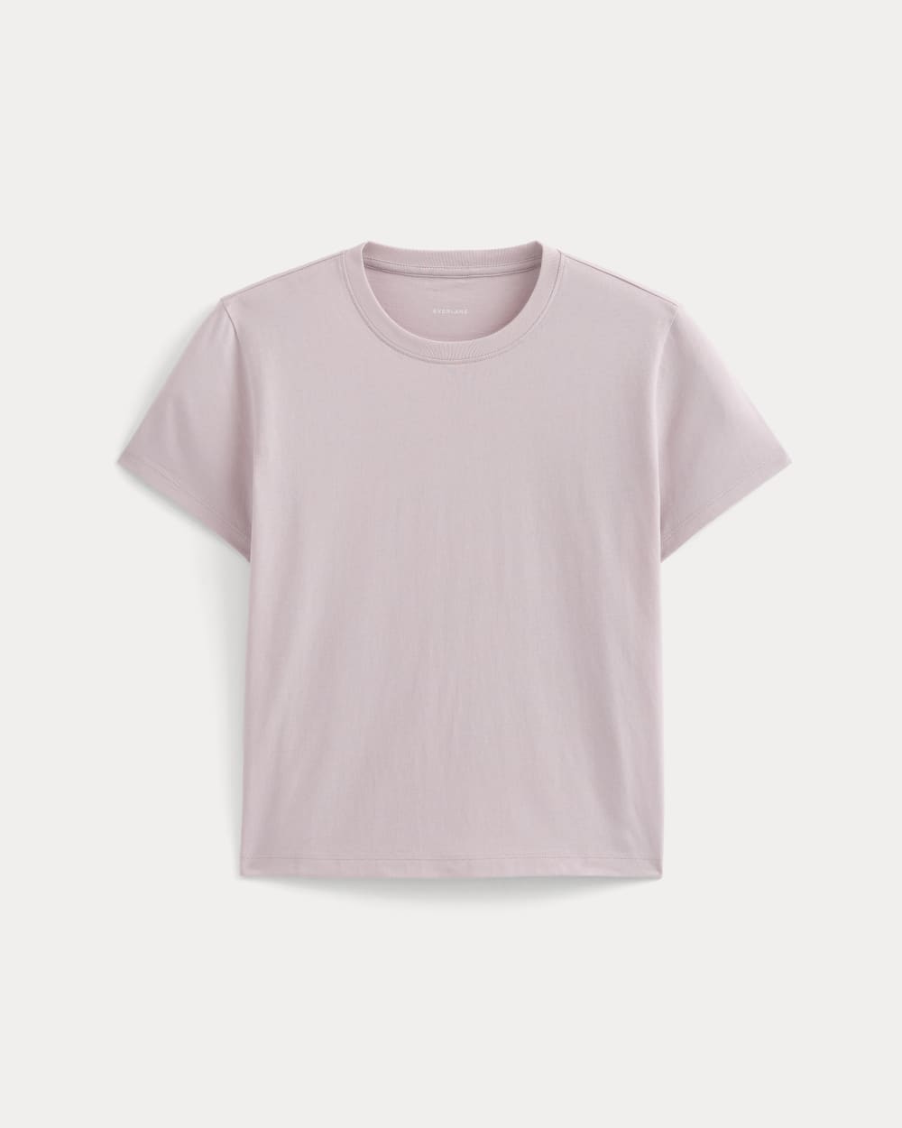 The Box-Cut Tee in Essential Cotton | Burnished Lilac | No Pocket - Image 2
