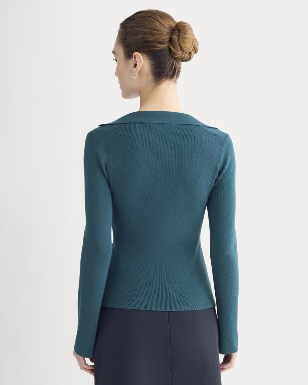 Knit Scoop-Neck Top | Reflecting Pond - Image 5