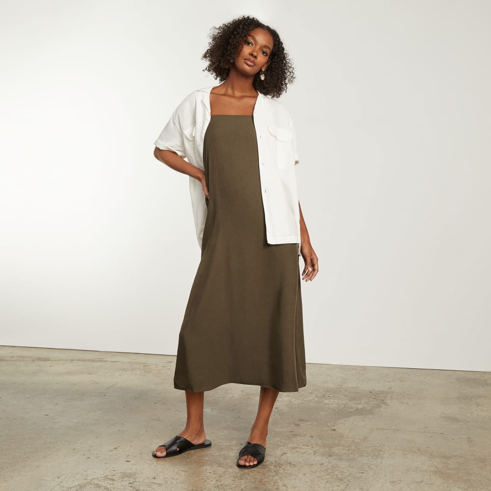 The Japanese GoWeave® Slip Dress | Beech - Image 5