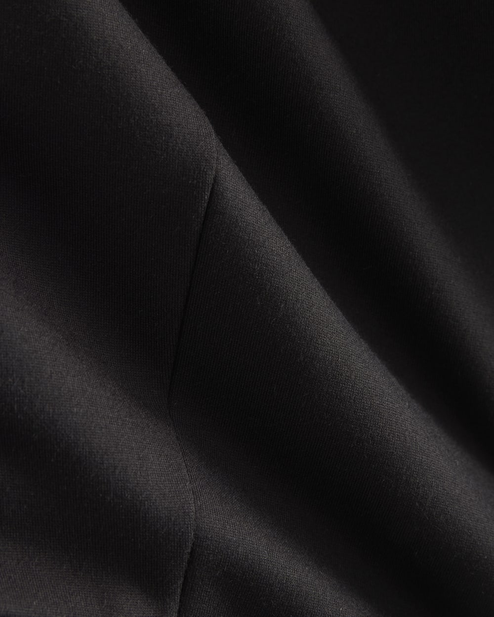 Ponte Sculpted Blazer | Black - Image 6