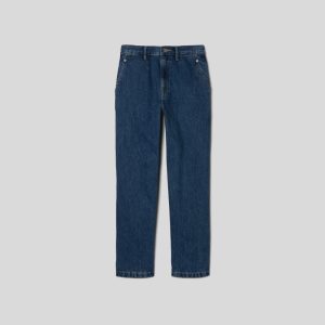 Alternative view of The Cinch Back Utility Jean | Vibrant Blue