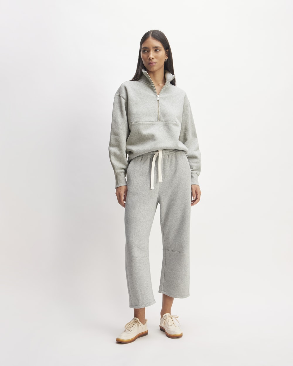 The ReTrack Barrel Sweatpant | Heathered Grey - Image 3