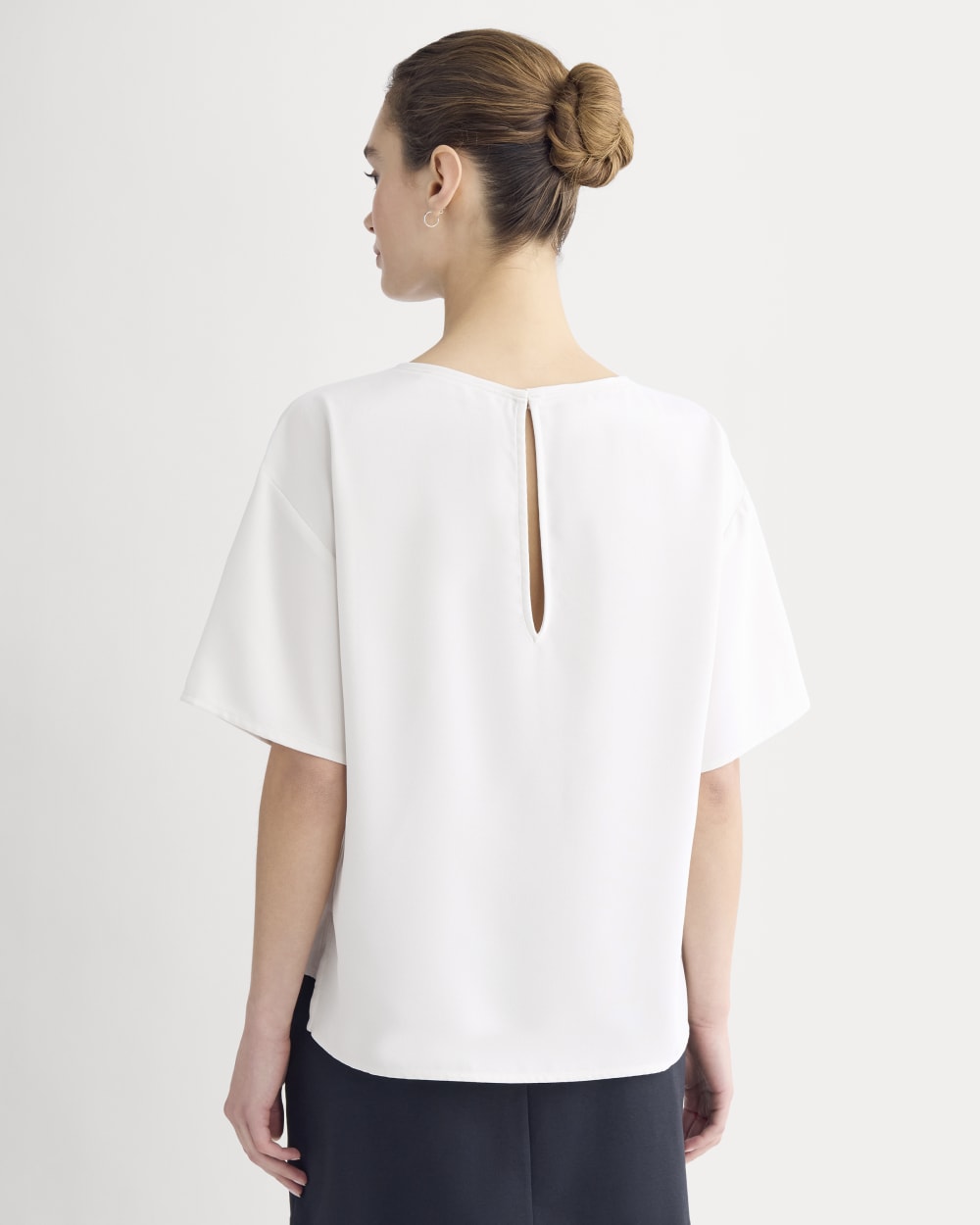 Drapey Crepe Top | Birch - Image 5