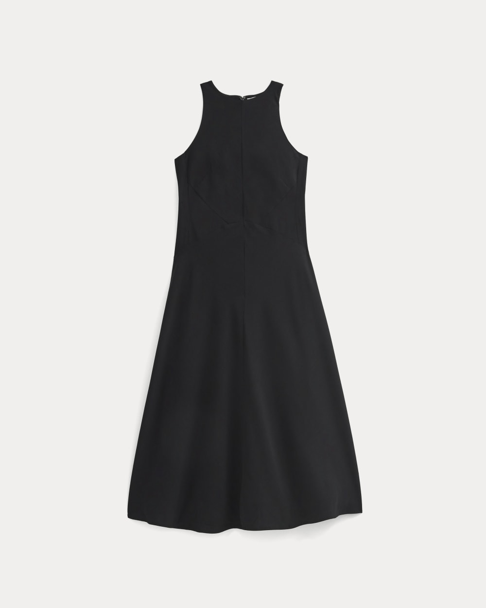 Sleeveless Seamed Dress | Black - Image 2
