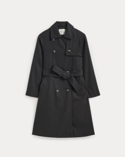 Alternative view of The Modern Trench Coat | Black
