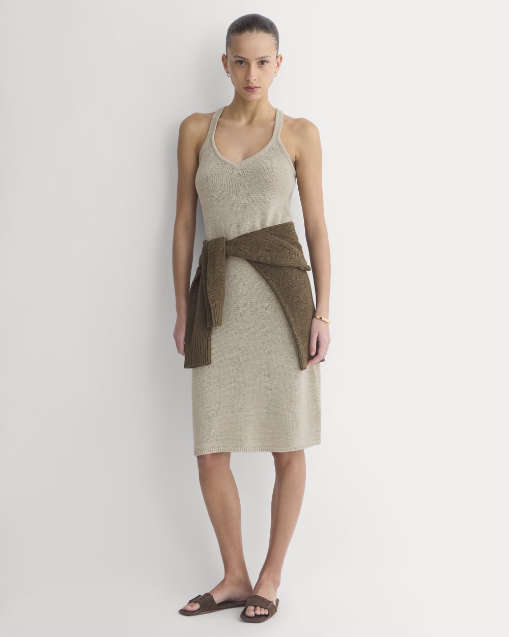 Sweater Racerback Midi Dress | Peyote