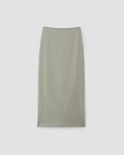Alternative view of The Dream Maxi Skirt | Sage Green