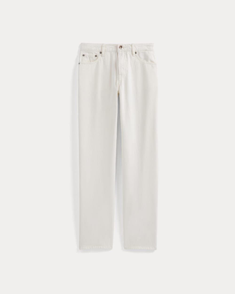 Low-Rise Straight Jean | Ecru - Image 2