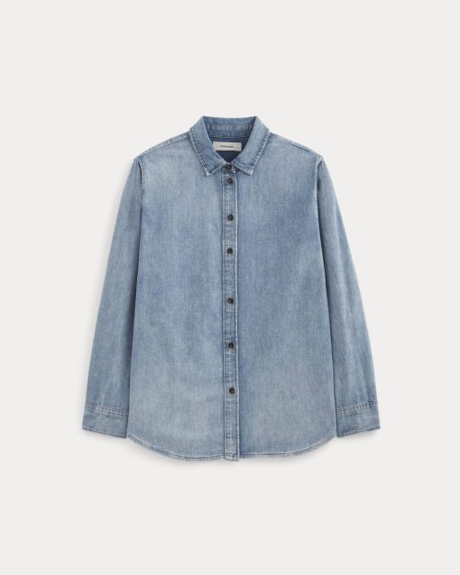 Alternative view of The Must-Have Shirt in Denim | Light Indigo
