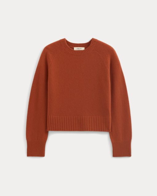 Alternative view of The Boxy Crew in Cashmere | Rust
