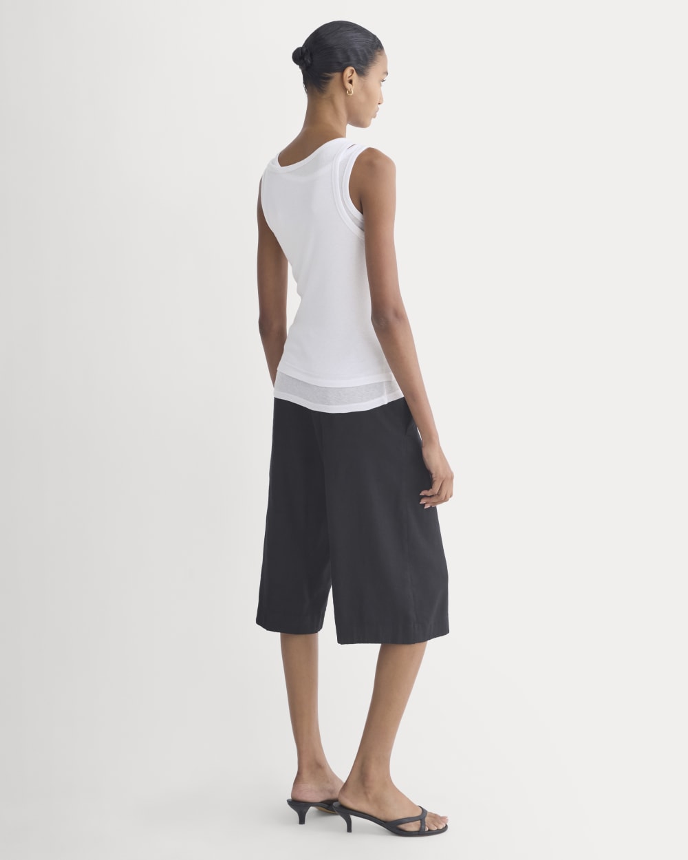Tissue Layered Tank | White - Image 6
