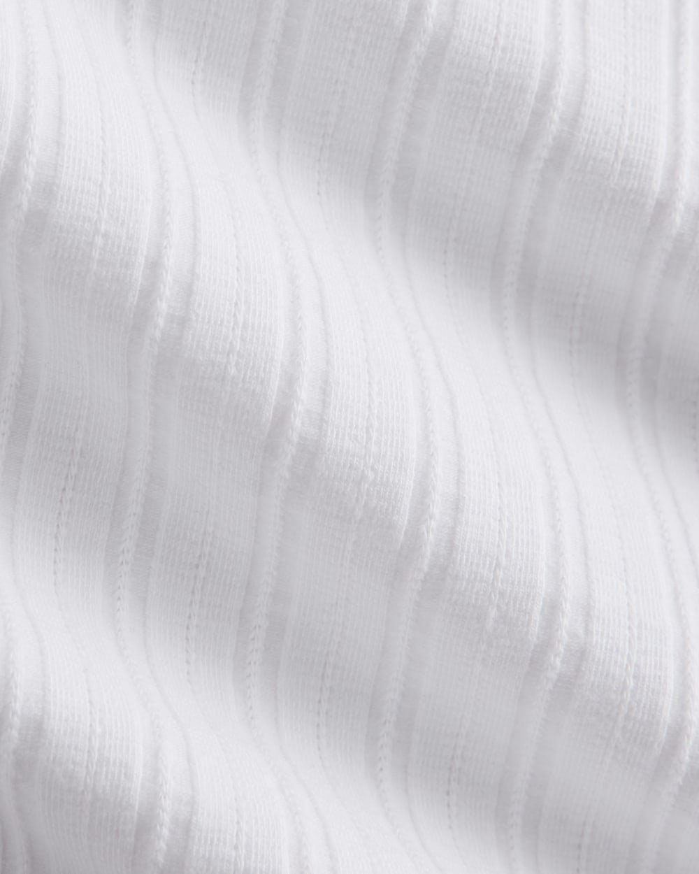 Scoop-Neck Tank in Pointelle | White - Image 5
