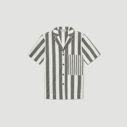 Alternative view of The Poplin Shirt | Bone / Black