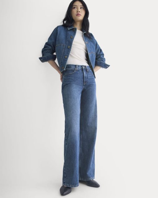 Relaxed Mid-Rise Bootcut Jean | Dark Indigo