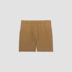 Alternative view of The Linen Easy Short | Toasted Coconut