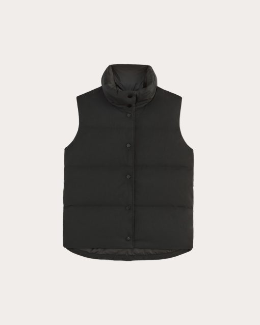 Alternative view of The Puffer Vest | Black