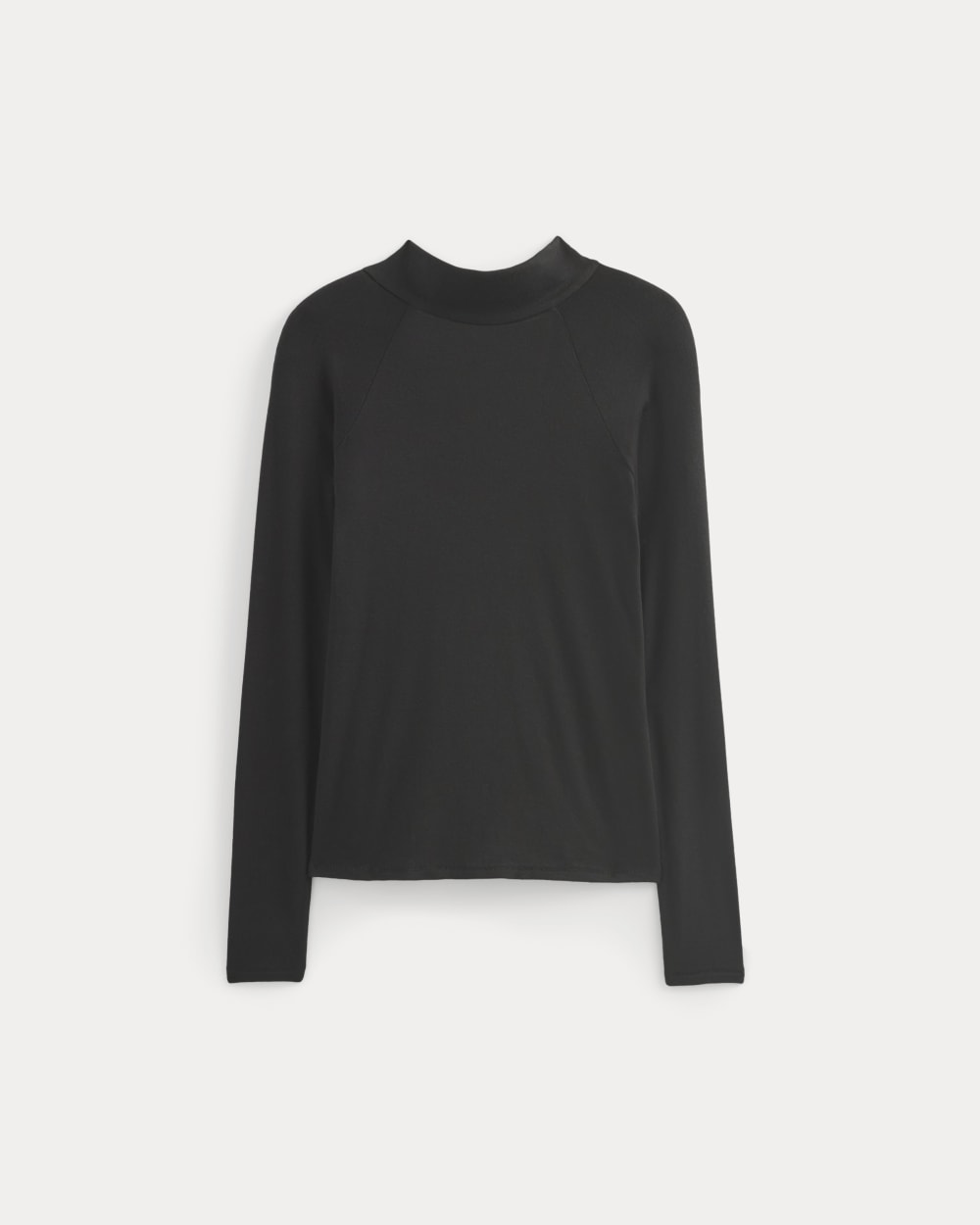 Tie-Neck Top in Butterluxe | Black - Image 2