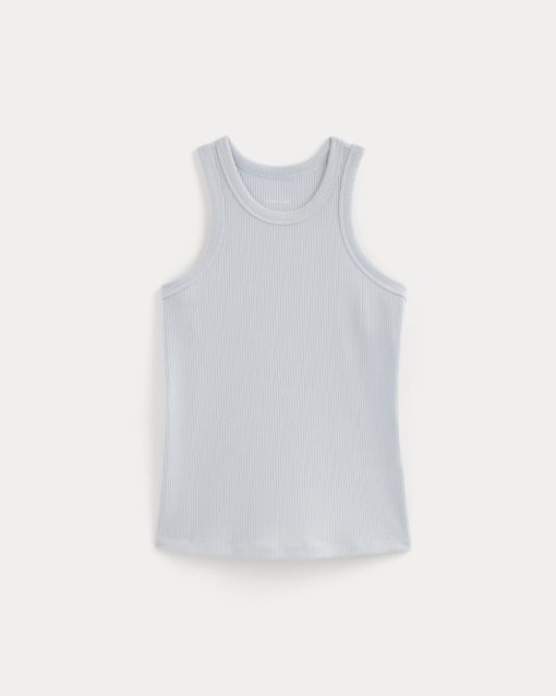 Alternative view of The Shimmy Cutaway Tank | Air Blue