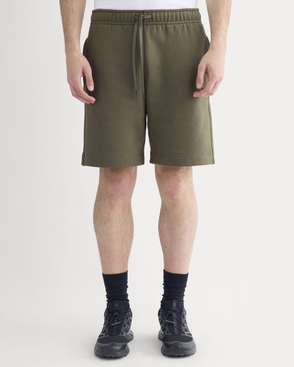 Luxe Fleece Easy Short | Olive Night - Image 6