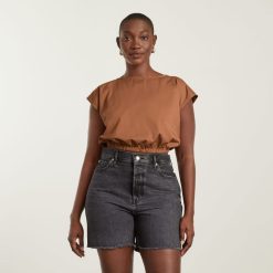 Alternative view of The Bubble Top | Tawny Brown