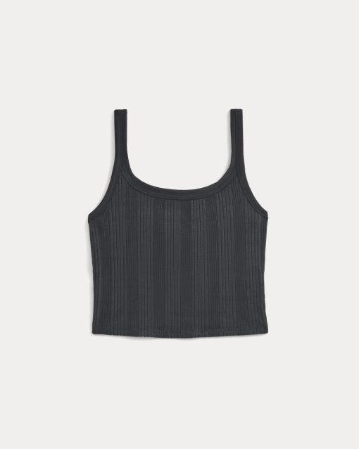 Alternative view of Lounge Rib Tank | Navy